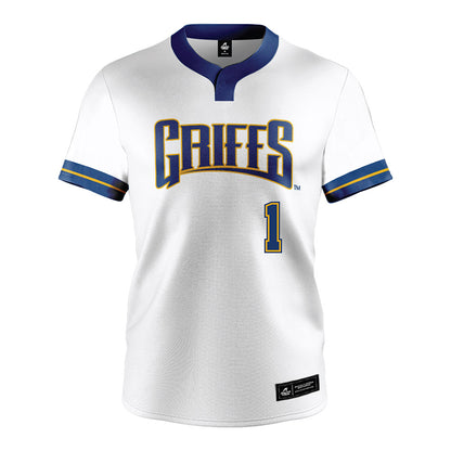 Canisius - NCAA Softball : Erin Hufford - White Jersey-0