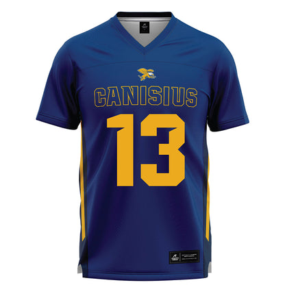 Canisius - NCAA Men's Lacrosse : Reid Ciocca - Navy Lacrosse Jersey -0