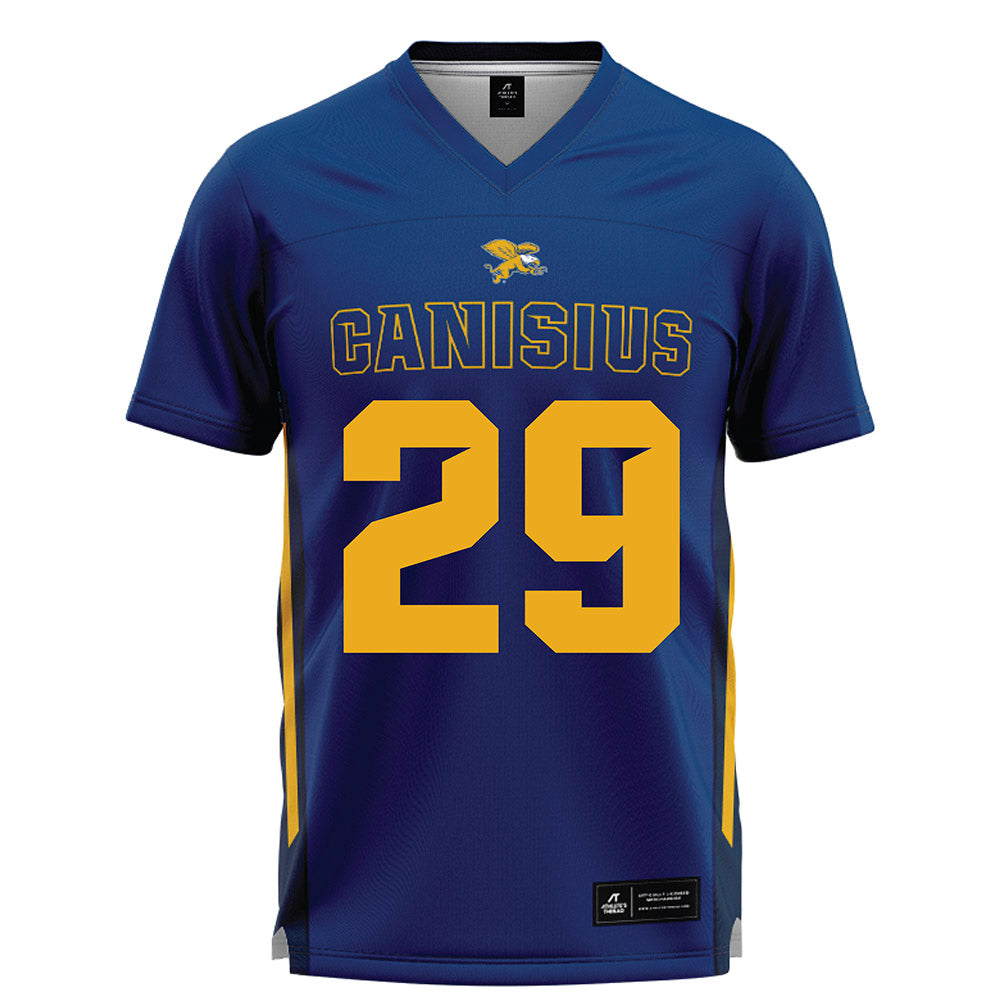 Canisius - NCAA Men's Lacrosse : Jack Littauer - Navy Lacrosse Jersey