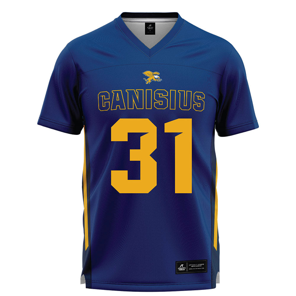 Canisius - NCAA Men's Lacrosse : Sam Kosloski - Navy Lacrosse Jersey