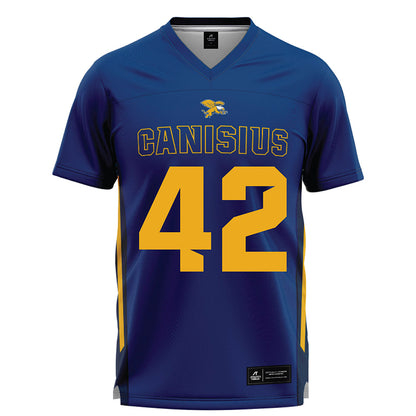 Canisius - NCAA Men's Lacrosse : Chase Fromson - Navy Lacrosse Jersey
