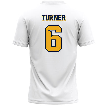 Canisius - NCAA Men's Lacrosse : Greyson Turner - White Lacrosse Jersey -1