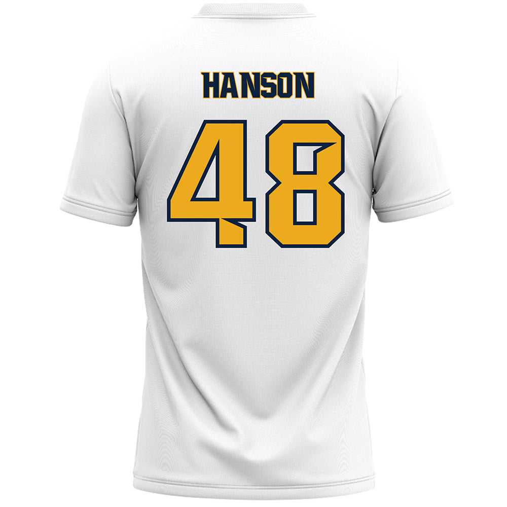 Canisius - NCAA Men's Lacrosse : Micah Hanson - White Lacrosse Jersey