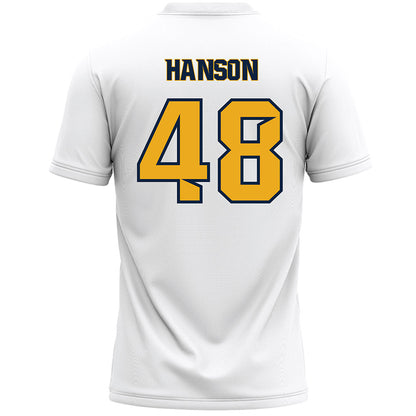Canisius - NCAA Men's Lacrosse : Micah Hanson - White Lacrosse Jersey