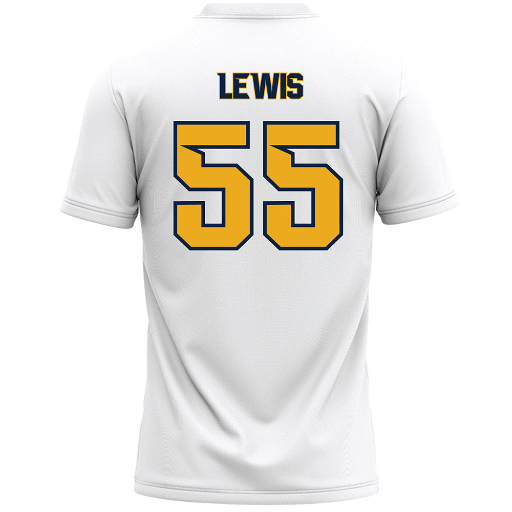 Canisius - NCAA Men's Lacrosse : Beck Lewis - White Lacrosse Jersey -1