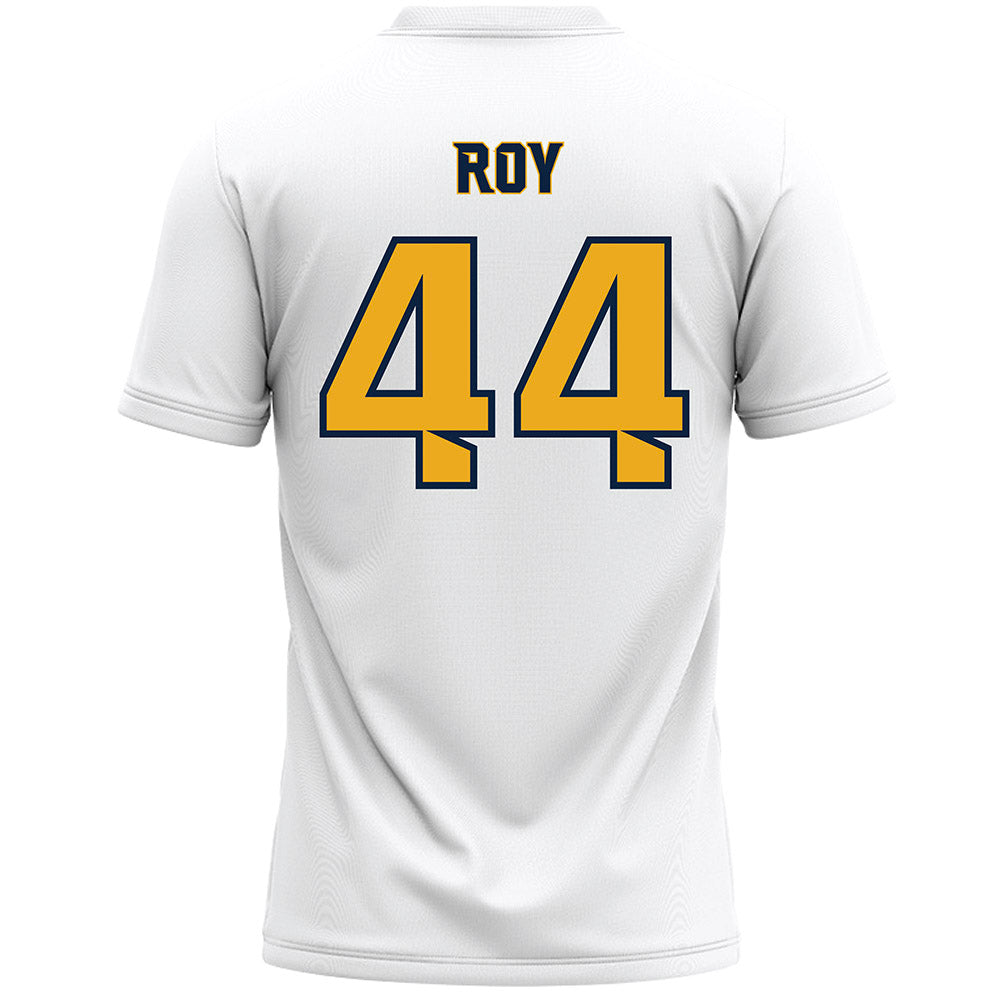 Canisius - NCAA Men's Lacrosse : Hunter Roy - White Lacrosse Jersey -1