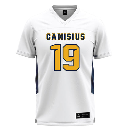 Canisius - NCAA Men's Lacrosse : Jeff Douglas - White Lacrosse Jersey