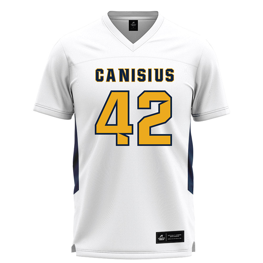 Canisius - NCAA Men's Lacrosse : Chase Fromson - White Lacrosse Jersey