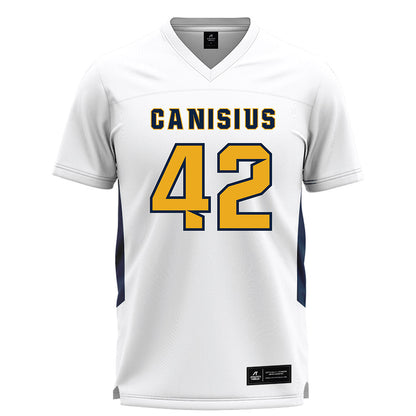 Canisius - NCAA Men's Lacrosse : Chase Fromson - White Lacrosse Jersey