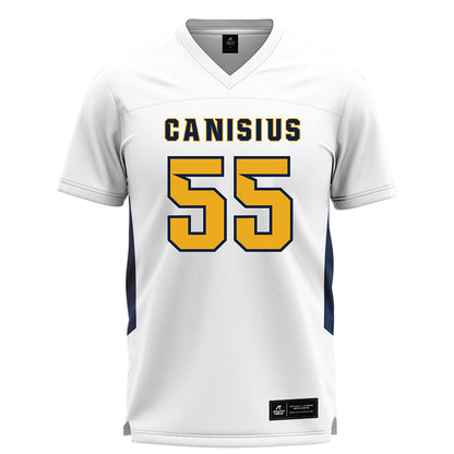 Canisius - NCAA Men's Lacrosse : Beck Lewis - White Lacrosse Jersey -0