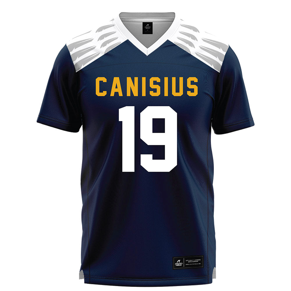 Canisius - NCAA Women's Lacrosse : Alexandra Czepukaitis - Navy Lacrosse Jersey