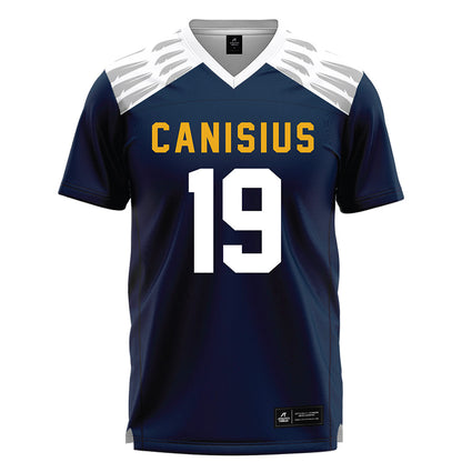 Canisius - NCAA Women's Lacrosse : Alexandra Czepukaitis - Navy Lacrosse Jersey