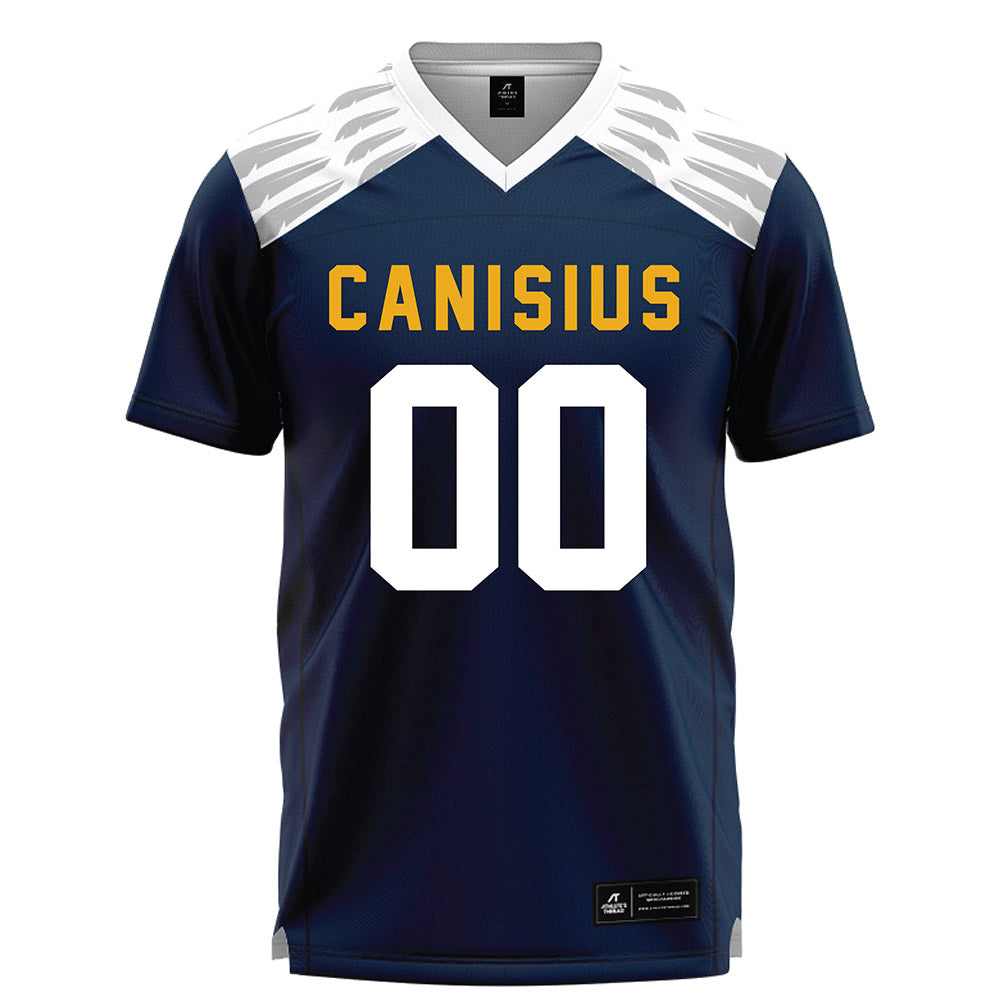 Canisius - NCAA Women's Lacrosse : Adriana Arthur - Navy Lacrosse Jersey -0
