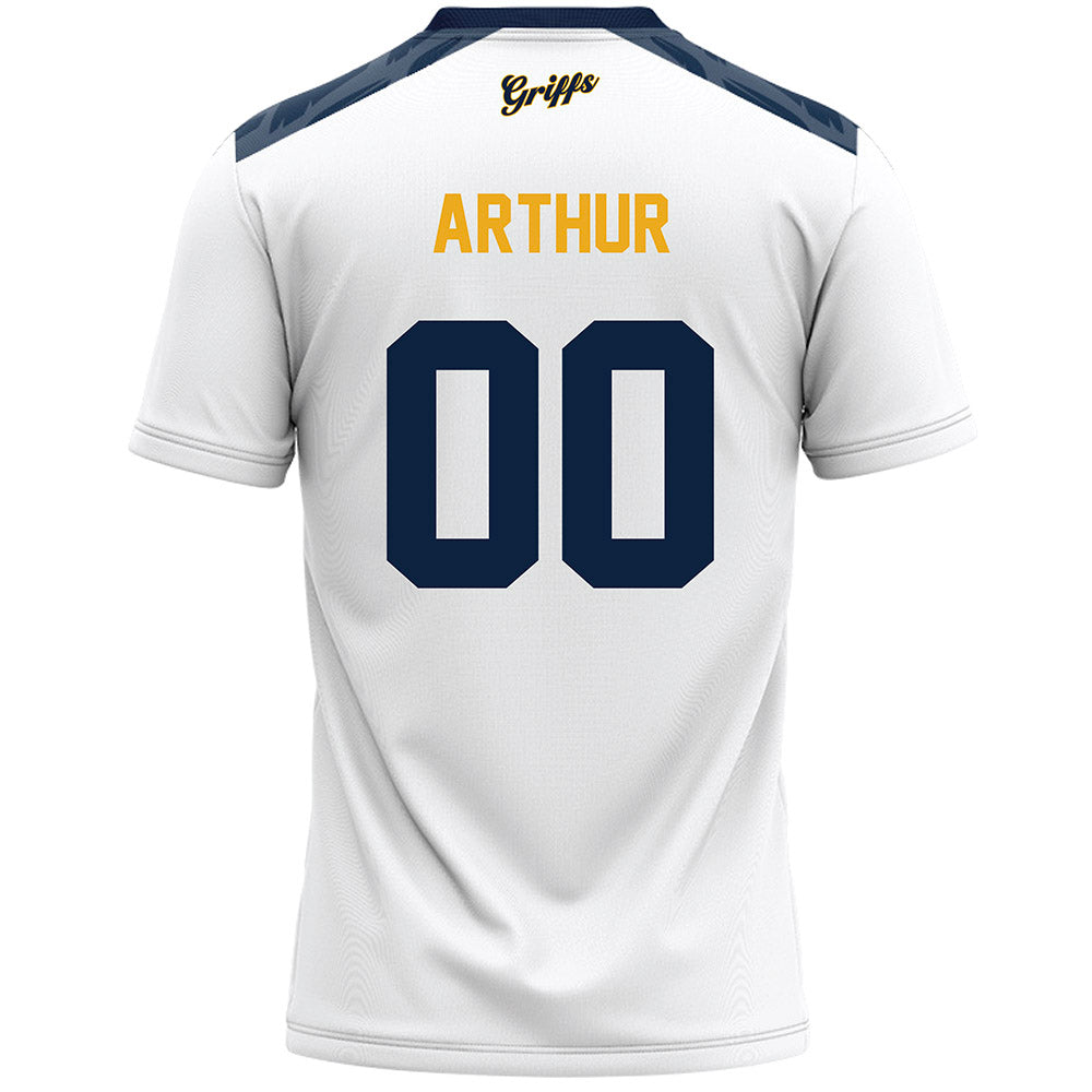 Canisius - NCAA Women's Lacrosse : Adriana Arthur - White Lacrosse Jersey -1