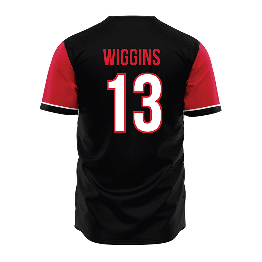 NC State - NCAA Baseball : Andrew Wiggins - Black Jersey-1