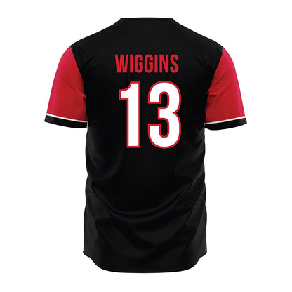 NC State - NCAA Baseball : Andrew Wiggins - Black Jersey-1