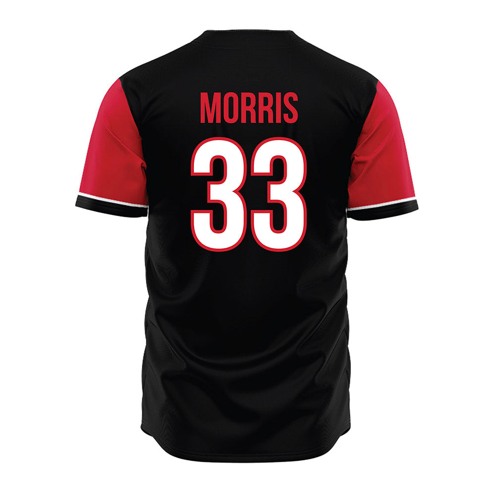 NC State - NCAA Baseball : Kaden Morris - Black Jersey