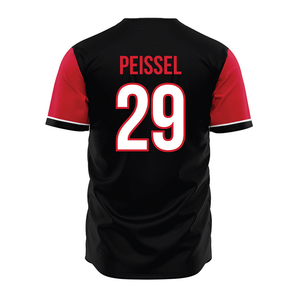 NC State - NCAA Baseball : Julien Peissel - Black Jersey