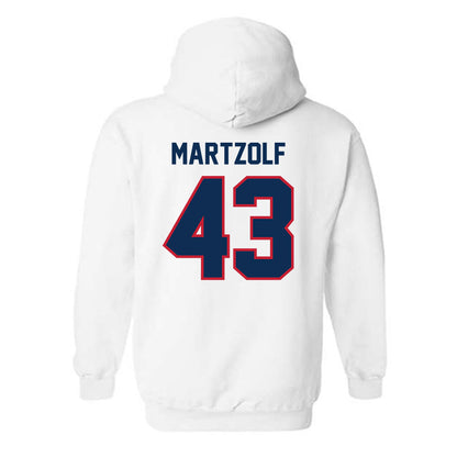 FAU - NCAA Baseball : Max Martzolf - Classic Shersey Hooded Sweatshirt