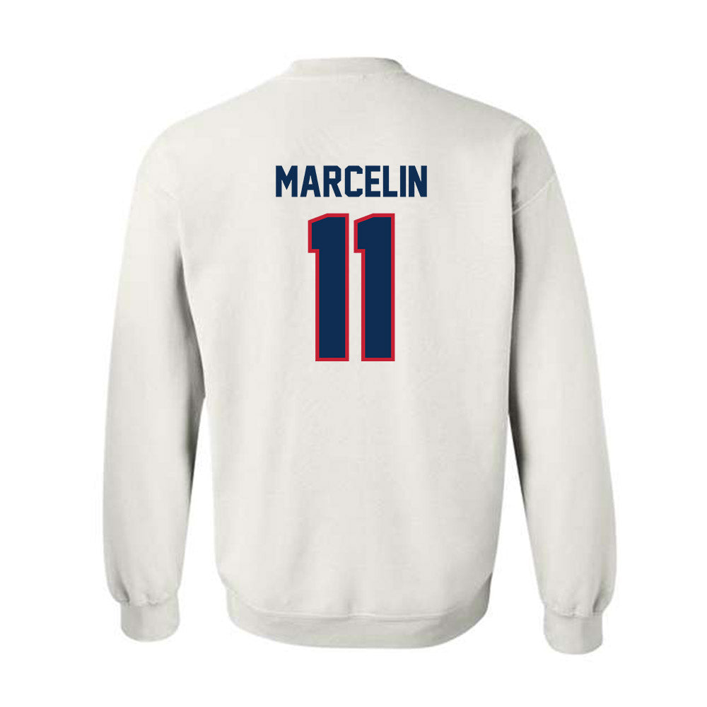 FAU - NCAA Football : Gavench Marcelin - Classic Shersey Crewneck Sweatshirt-1