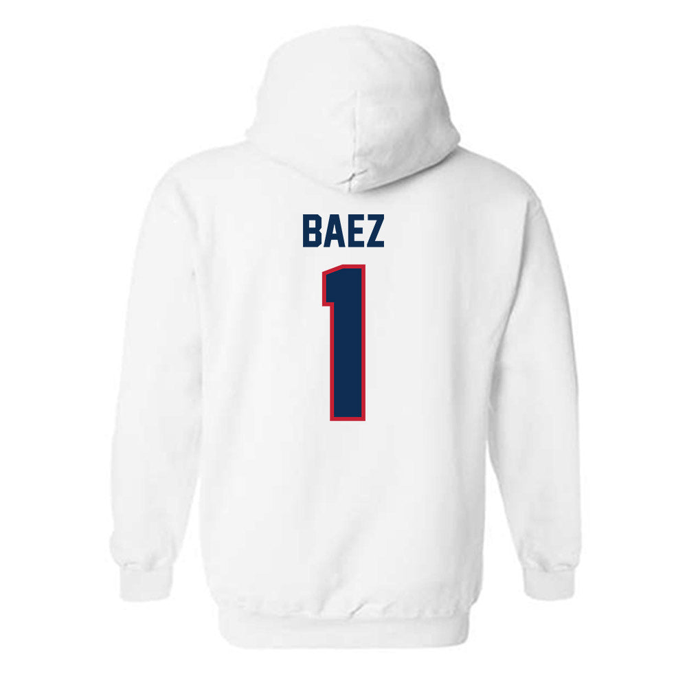 FAU - NCAA Baseball : Daniel Baez - Classic Shersey Hooded Sweatshirt-1
