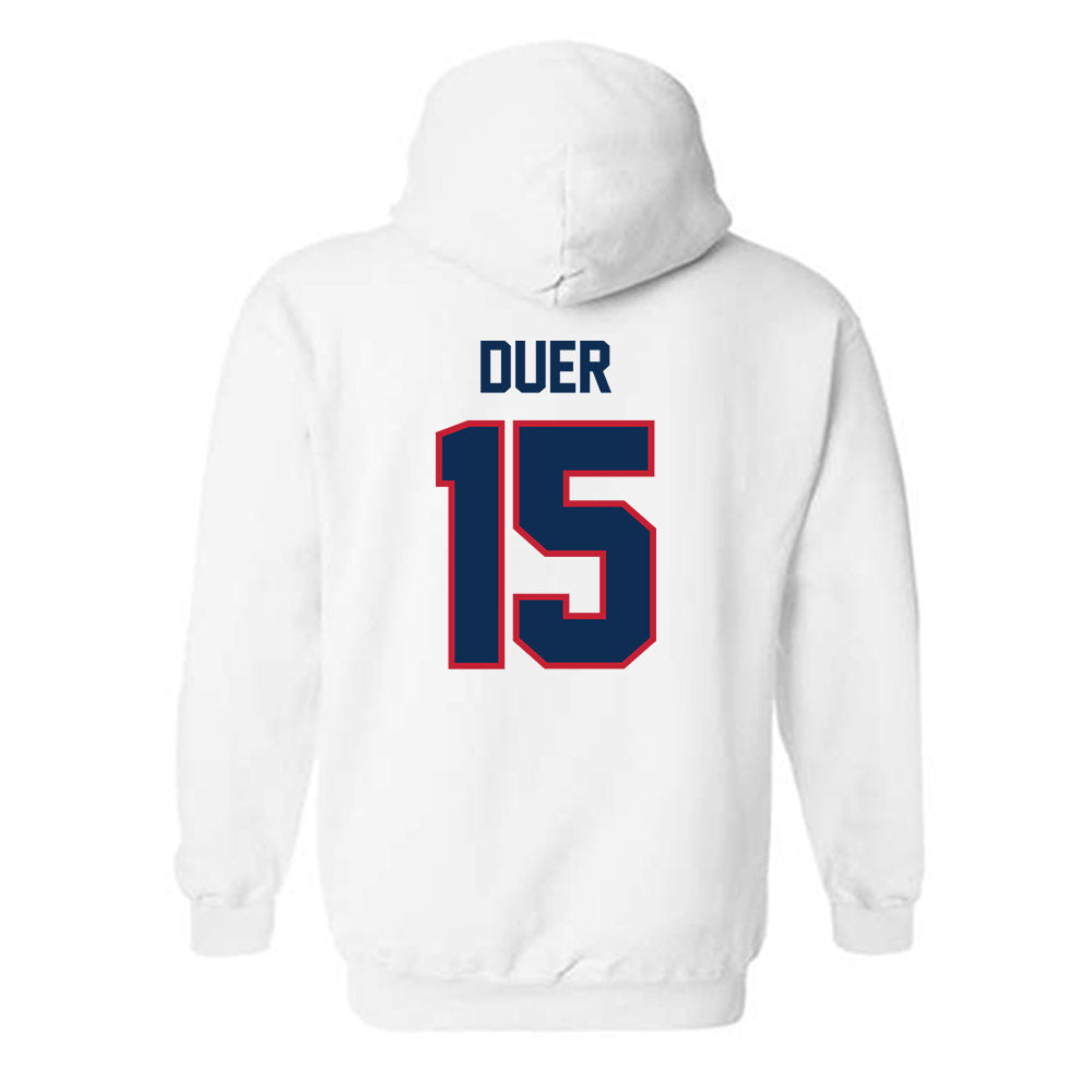 FAU - NCAA Baseball : Jake Duer - Classic Shersey Hooded Sweatshirt-1