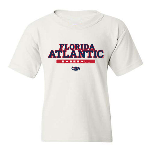 FAU - NCAA Baseball : Michael Bollinger Jr - Classic Shersey Youth T-Shirt-0