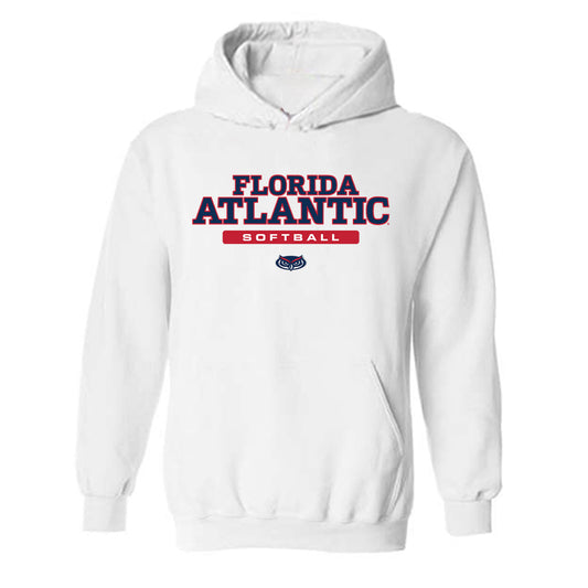 FAU - NCAA Softball : Gabby Sacco - Classic Shersey Hooded Sweatshirt-0