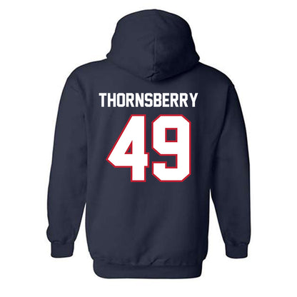 FAU - NCAA Men's Swimming & Diving : Logan Thornsberry - Classic Shersey Hooded Sweatshirt