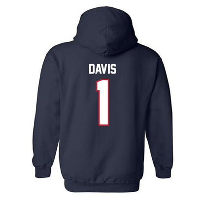 FAU - NCAA Men's Basketball : Johnell Davis - Classic Shersey Hooded Sweatshirt