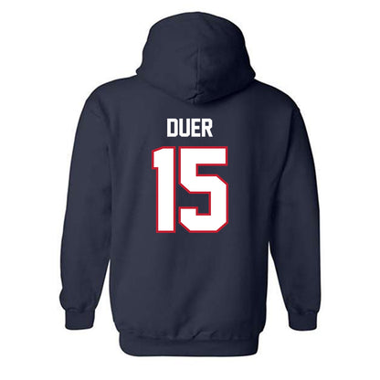 FAU - NCAA Baseball : Jake Duer - Classic Shersey Hooded Sweatshirt-1