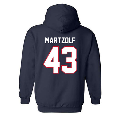 FAU - NCAA Baseball : Max Martzolf - Classic Shersey Hooded Sweatshirt