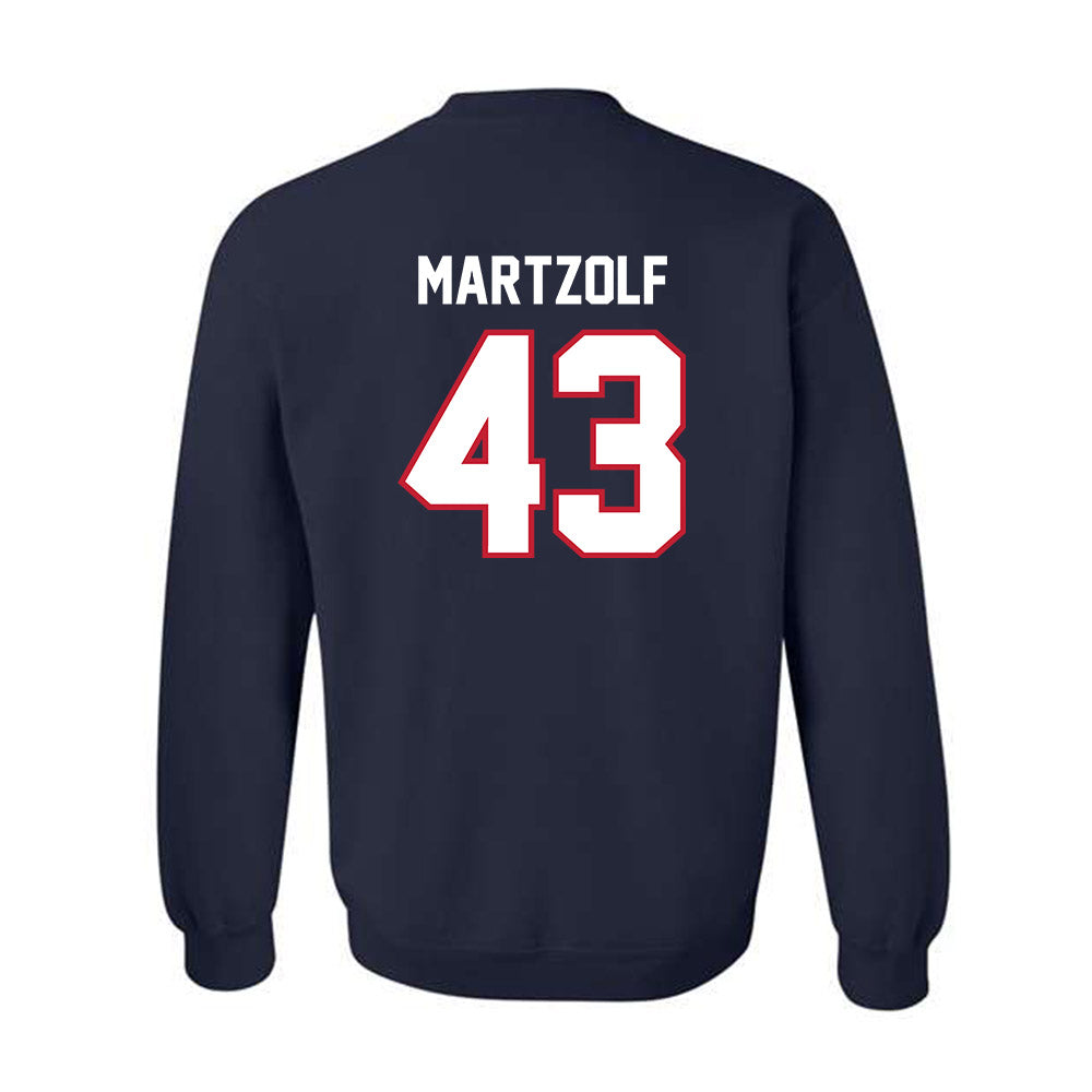 FAU - NCAA Baseball : Max Martzolf - Classic Shersey Crewneck Sweatshirt