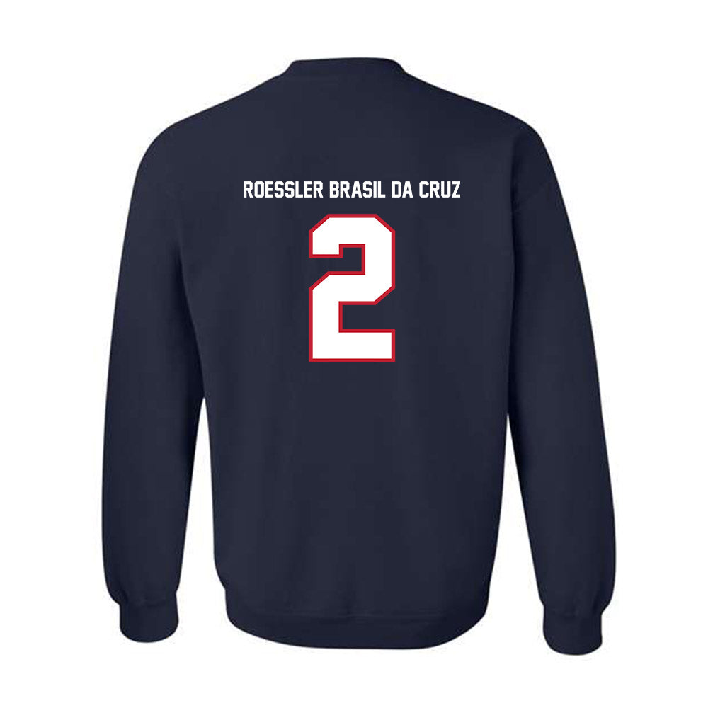 FAU - NCAA Women's Volleyball : Ana Paula Roessler Brasil da Cruz - Classic Shersey Crewneck Sweatshirt-1