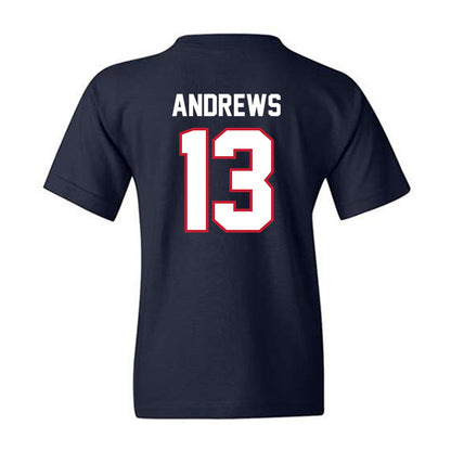FAU - NCAA Baseball : Steven Andrews - Classic Shersey Youth T-Shirt-1