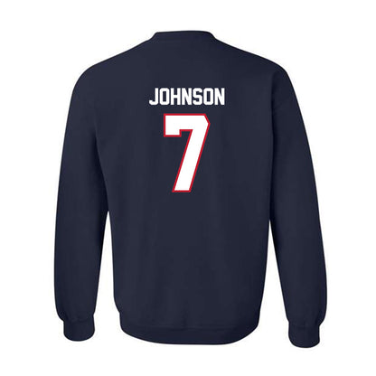 FAU - NCAA Football : George Johnson - Classic Shersey Crewneck Sweatshirt