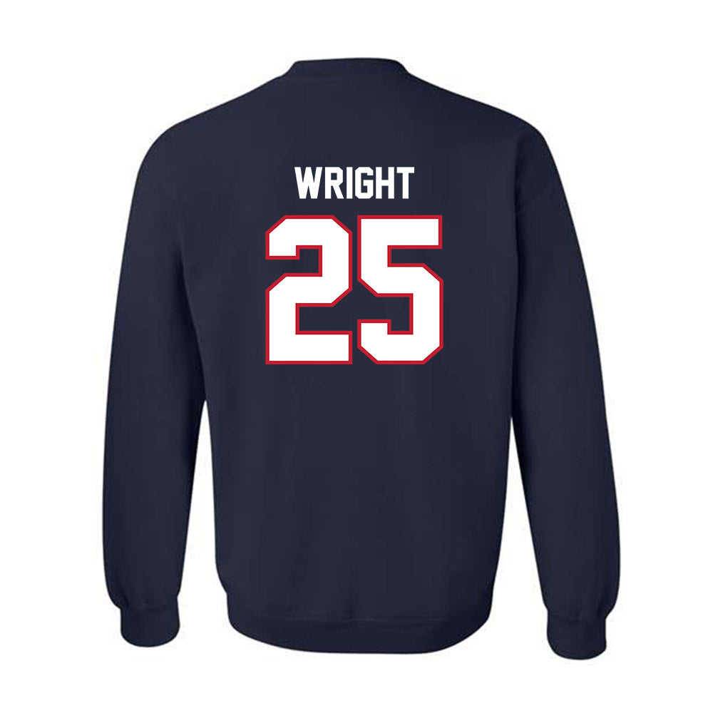 FAU - NCAA Football : Michael Wright - Classic Shersey Crewneck Sweatshirt-1