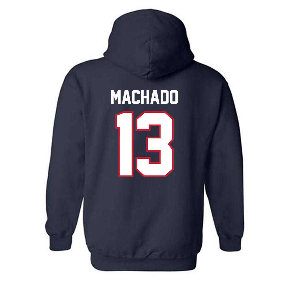 FAU - NCAA Baseball : Daniel Machado - Classic Shersey Hooded Sweatshirt-1