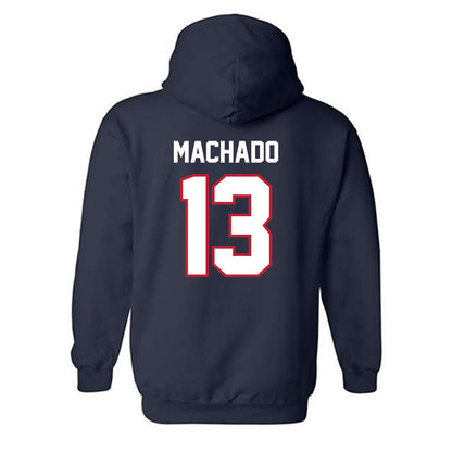 FAU - NCAA Baseball : Daniel Machado - Classic Shersey Hooded Sweatshirt-1