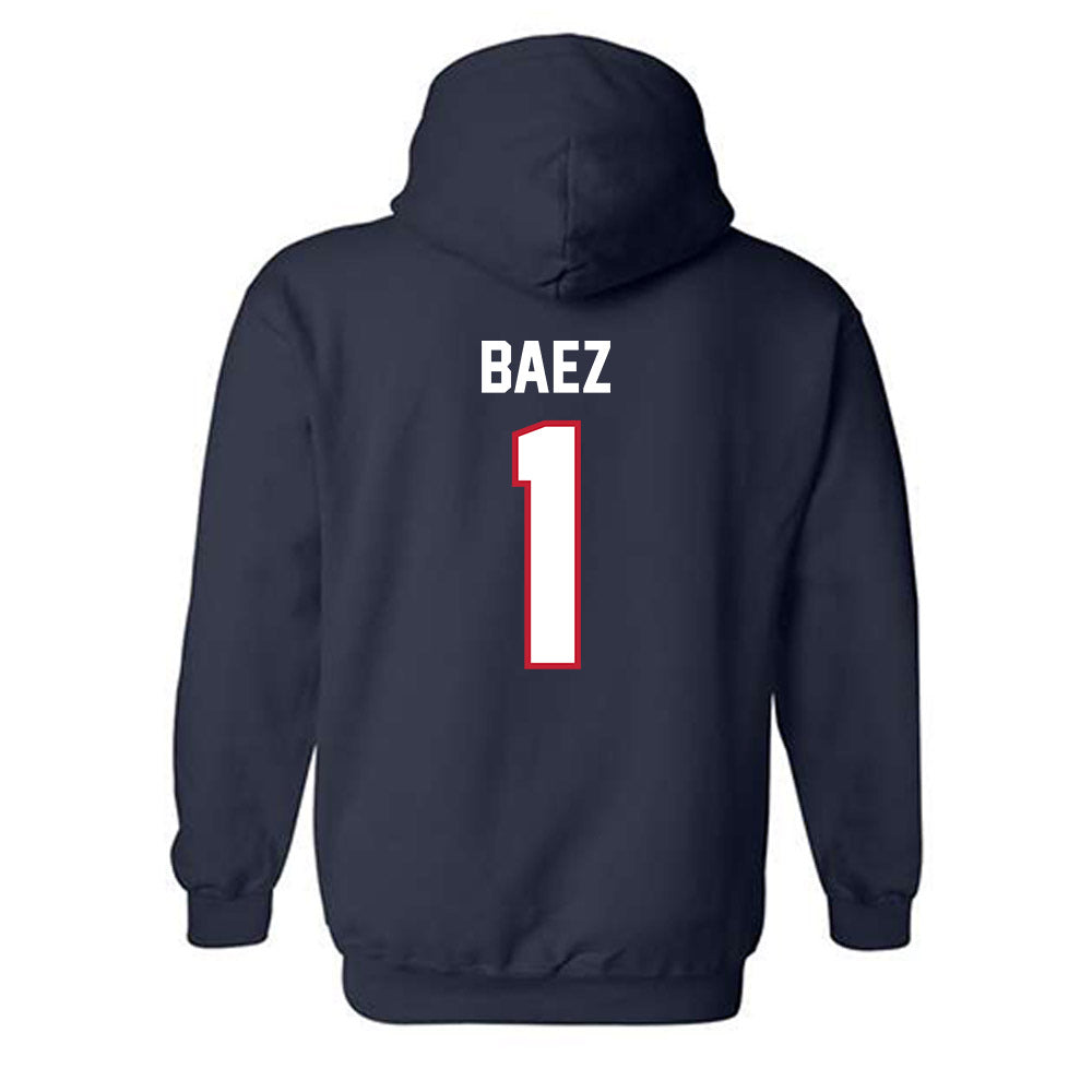 FAU - NCAA Baseball : Daniel Baez - Classic Shersey Hooded Sweatshirt-1