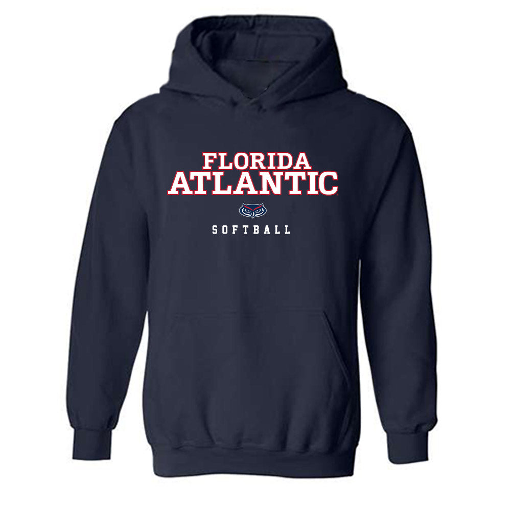 FAU - NCAA Softball : Izabella Cimino - Classic Shersey Hooded Sweatshirt-0