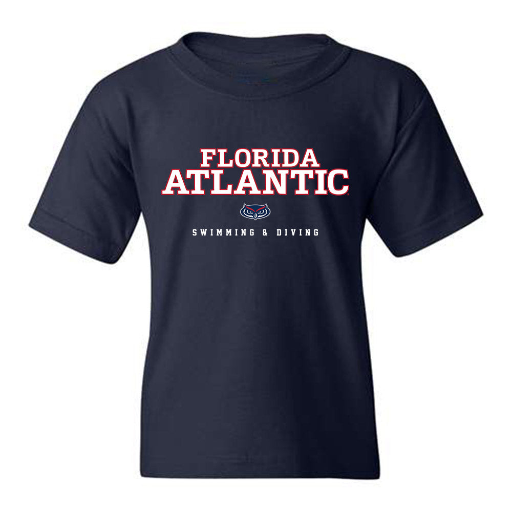 FAU - NCAA Men's Swimming & Diving : Trevor Kuhn - Classic Shersey Youth T-Shirt