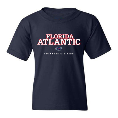 FAU - NCAA Men's Swimming & Diving : Trevor Kuhn - Classic Shersey Youth T-Shirt