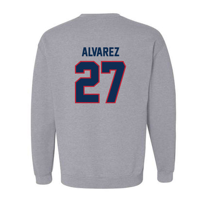 FAU - NCAA Baseball : David Alvarez - Classic Shersey Crewneck Sweatshirt