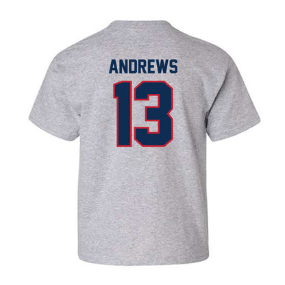 FAU - NCAA Baseball : Steven Andrews - Classic Shersey Youth T-Shirt-1
