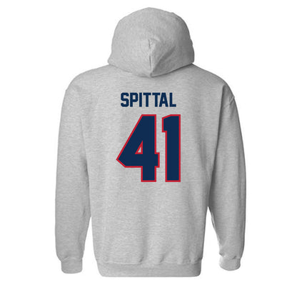 FAU - NCAA Beach Volleyball : Allison Spittal - Classic Shersey Hooded Sweatshirt-1