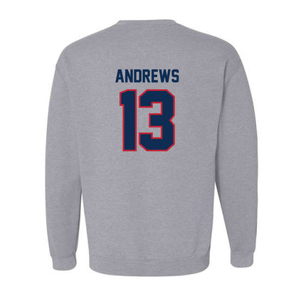FAU - NCAA Baseball : Steven Andrews - Classic Shersey Crewneck Sweatshirt-1