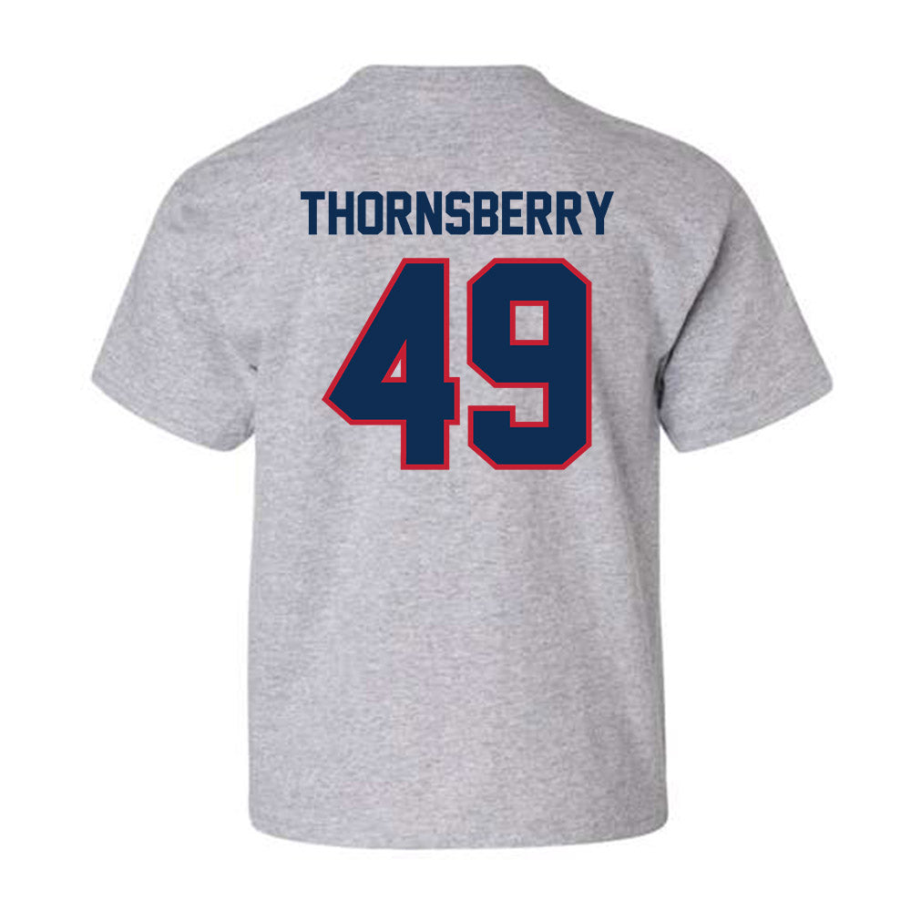 FAU - NCAA Men's Swimming & Diving : Logan Thornsberry - Classic Shersey Youth T-Shirt