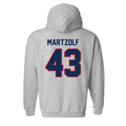 FAU - NCAA Baseball : Max Martzolf - Classic Shersey Hooded Sweatshirt