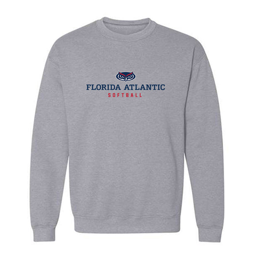 FAU - NCAA Softball : Autumn Courtney - Classic Shersey Crewneck Sweatshirt-0